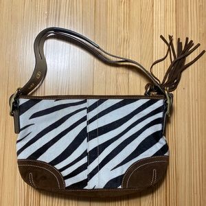 Zebra Coach bag.